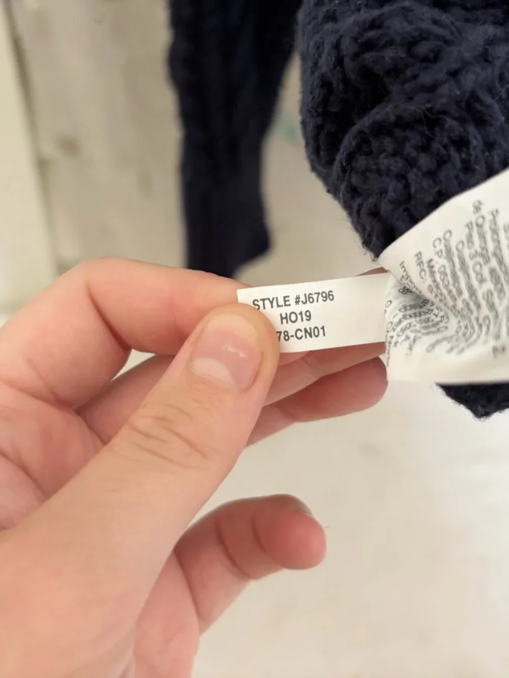 J Crew 1988 Rollneck Sweater in Cable Knit Cotton